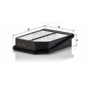 Filtro de aire MANN-FILTER C 2330