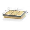 Filtro de aire MANN-FILTER C 2332