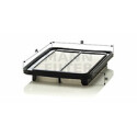 Filtro de aire MANN-FILTER C 24 010