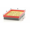 Filtro de aire MANN-FILTER C 2573