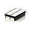 Filtro de aire MANN-FILTER C 26 015