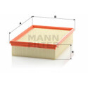Filtro de aire MANN-FILTER C 26 138/1 KIT