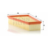Filtro de aire MANN-FILTER C 27 004