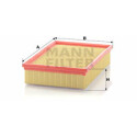 Filtro de aire MANN-FILTER C 28 136/2