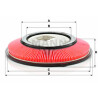 Filtro de aire MANN-FILTER C 2821