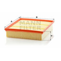 Filtro de aire MANN-FILTER C 28 214/1