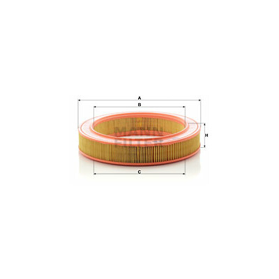 Filtro de aire MANN-FILTER C 2846