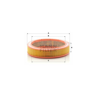 Filtro de aire MANN-FILTER C 2852/2