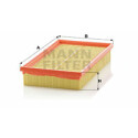 Filtro de aire MANN-FILTER C 2982 KIT