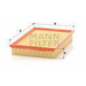 Filtro de aire MANN-FILTER C 2991/2