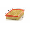 Filtro de aire MANN-FILTER C 30 115