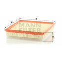 Filtro de aire MANN-FILTER C 30 163