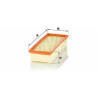 Filtro de aire MANN-FILTER C 32 130