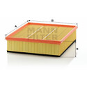 Filtro de aire MANN-FILTER C 32 338/1