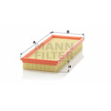 Filtro de aire MANN-FILTER C 3474