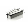 Filtro de aire MANN-FILTER C 35 004