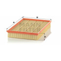 Filtro de aire MANN-FILTER C 36 221