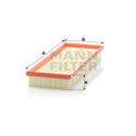 Filtro de aire MANN-FILTER C 3689