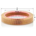 Filtro de aire MANN-FILTER C 37 107