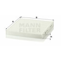 Filtro, aire habitáculo MANN-FILTER CU 23 009