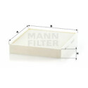 Filtro, aire habitáculo MANN-FILTER CU 26 010