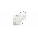 Filtro, aire habitáculo MANN-FILTER CU 4727