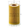 Filtro de aceite evotop MANN-FILTER HU 611 x