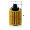 Filtro de aceite MANN-FILTER HU 712/7 x