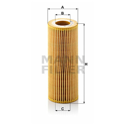 Filtro de aceite evotop MANN-FILTER HU 722 x