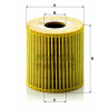 Filtro de aceite MANN-FILTER HU 819/1 x