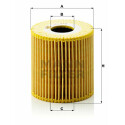 Filtro de aceite evotop MANN-FILTER HU 819 x