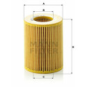 Filtro de aceite MANN-FILTER HU 925/4 y