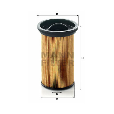Filtro combustible MANN-FILTER PU 742