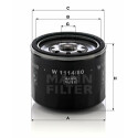 Filtro de aceite MANN-FILTER W 1114/80