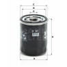 Filtro de aceite MANN-FILTER W 67