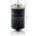 Filtro combustible MANN-FILTER WK 834/1