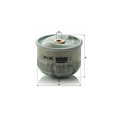 Filtro de aceite MANN-FILTER ZR 700 x
