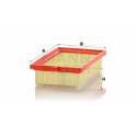 Filtro de aire MANN-FILTER C 23 013