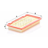 Filtro de aire MANN-FILTER C 30 020