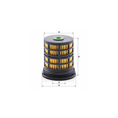 Filtro combustible MANN-FILTER PU 7006