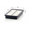 Filtro de aire MANN-FILTER C 30 027