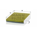 Filtro, aire habitáculo Frecious Plus MANN-FILTER FP 2862
