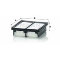 Filtro de aire MANN-FILTER C 17 016
