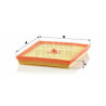 Filtro de aire MANN-FILTER C 22 035
