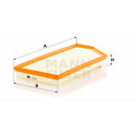Filtro de aire MANN-FILTER C 45 004