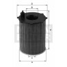 Filtro de aceite MANN-FILTER HU 6020 z