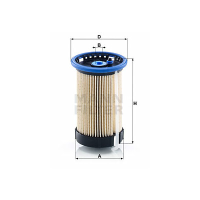 Filtro combustible MANN-FILTER PU 8015
