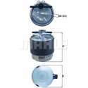 Filtro combustible MAHLE ORIGINAL KL 440/41