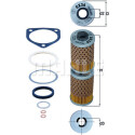 Filtro de aceite MAHLE ORIGINAL OX 36D
