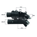 Termostato, refrigerante MAHLE ORIGINAL TH 46 83